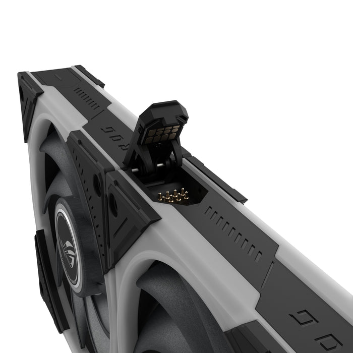 Ventilador Pc Asus Rog Eurux Gr120 Fan Argb Black