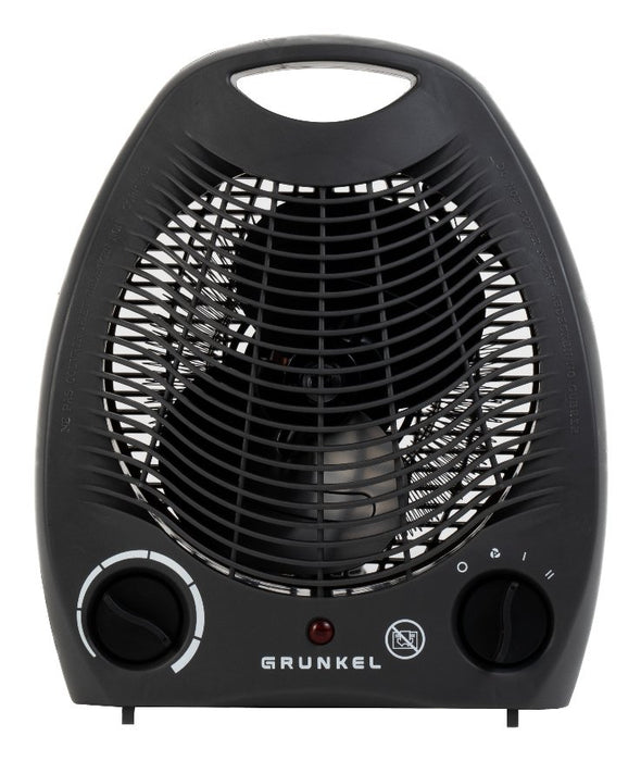 EAN 8426156018614 - Grunkel WB-2000 calefactor eléctrico Interior Negro 2000 W Ventilador eléctrico imagen 1