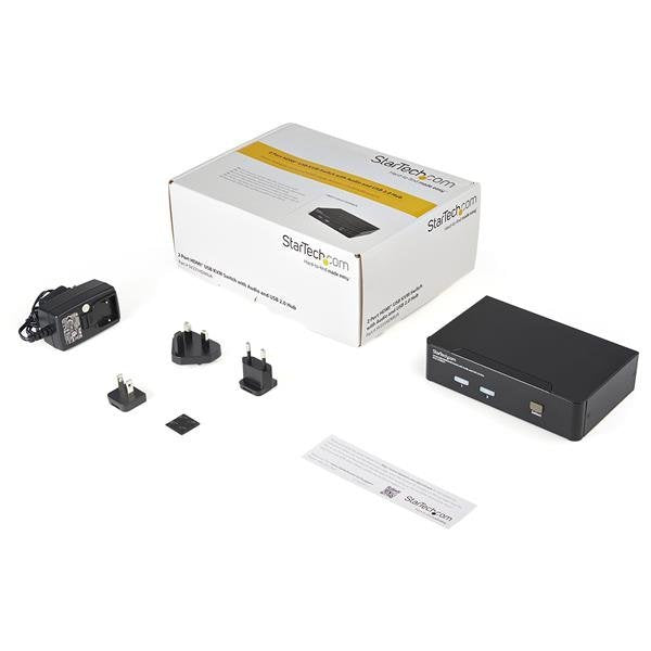 EAN 0065030837521 - StarTech.com SV231HDMIUA interruptor KVM Negro imagen 5