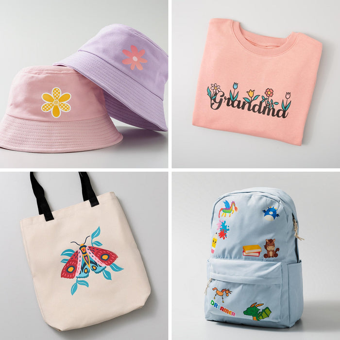 Cricut Printable Iron-On For Bright Fabric A4 - 5 Sheets