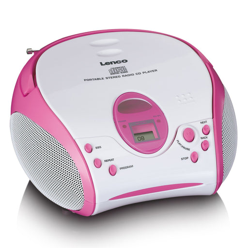 EAN 8711902044949 - Lenco SCD-24PK kids Portátil Rosa, Blanco imagen 1