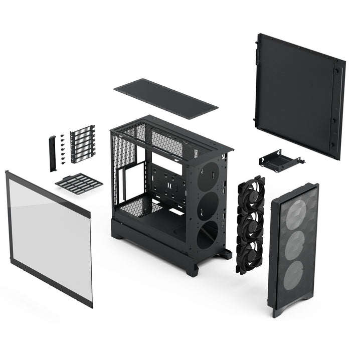 EAN 7340172710448 - Fractal Design Pop 2 Air Black TG Midi Tower Negro imagen 5