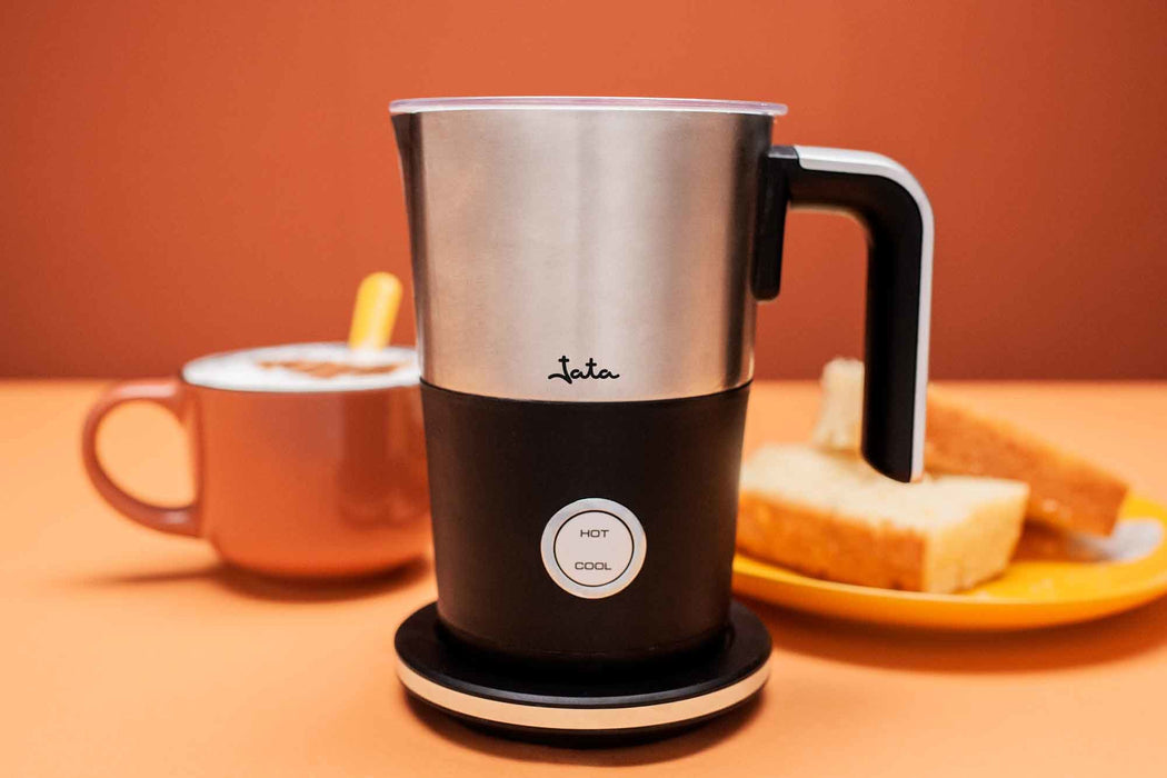 EAN 8421078038146 - JATA JECL1900 espumador o calentador de leche Automatic milk frother/warmer Negro, Acero inoxidable imagen 9