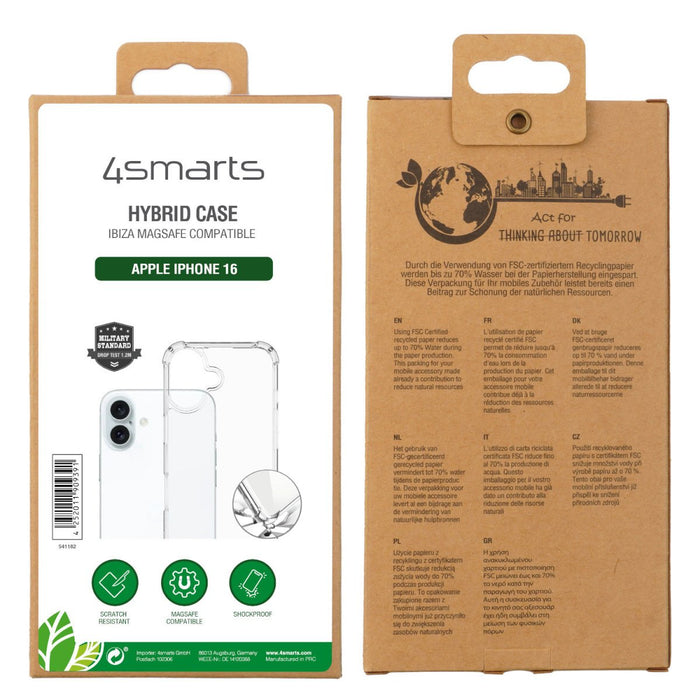 EAN 4252011909391 - 4smarts 541182 funda para teléfono móvil 15,5 cm (6.1") Transparente imagen 4