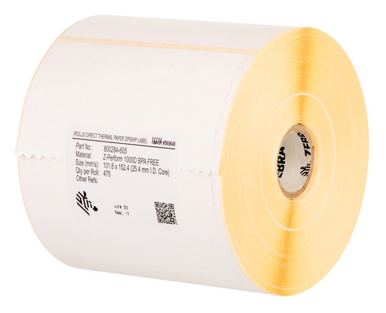 EAN 4054318625611 - Zebra Z-Perform 1000T Blanco Etiqueta para impresora autoadhesiva imagen 1