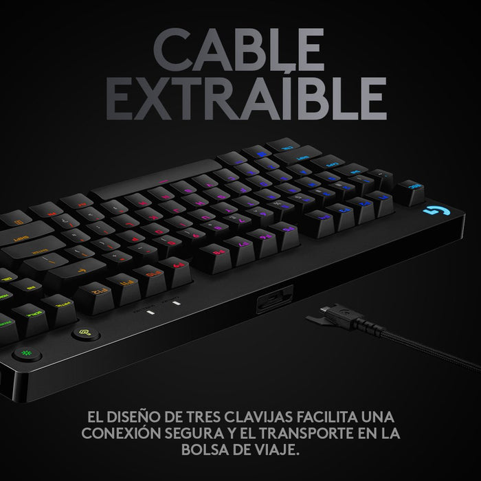 EAN 5099206099593 - Logitech G 920-010593 teclado Juego USB QWERTY Español Negro imagen 6
