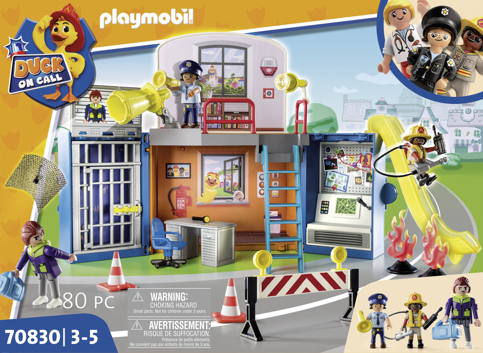 Playmobil 70830 Duck On Call Centro De Operaciones Moviles