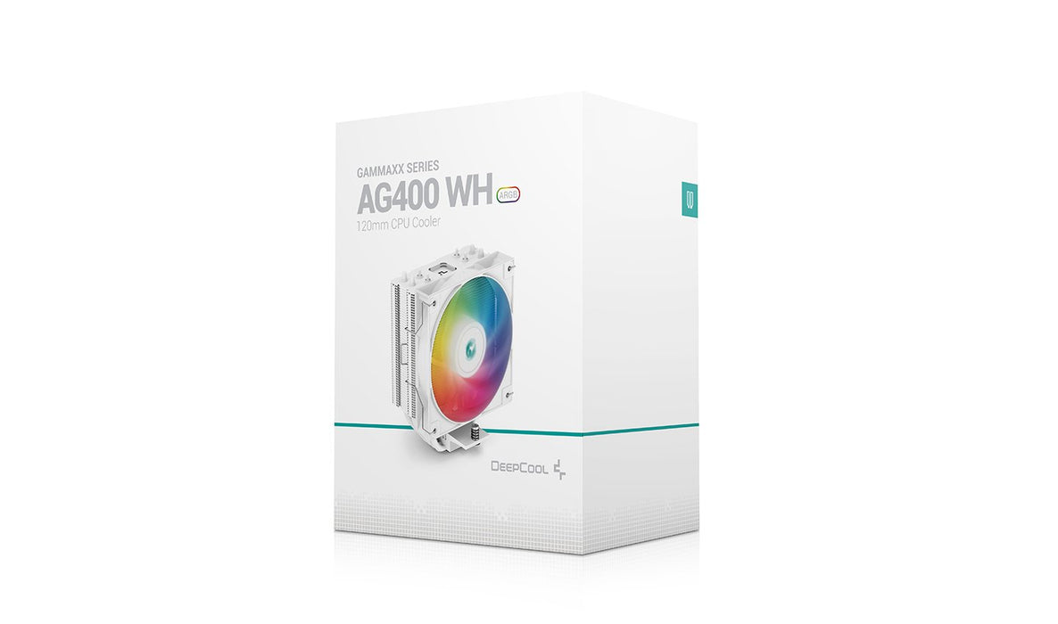 EAN 6933412727781 - DeepCool AG400 WH ARGB Procesador 12 cm Blanco imagen 10