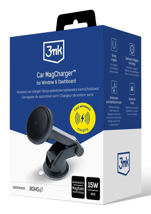 3mk Car Mag Charger Window&Dashboard
