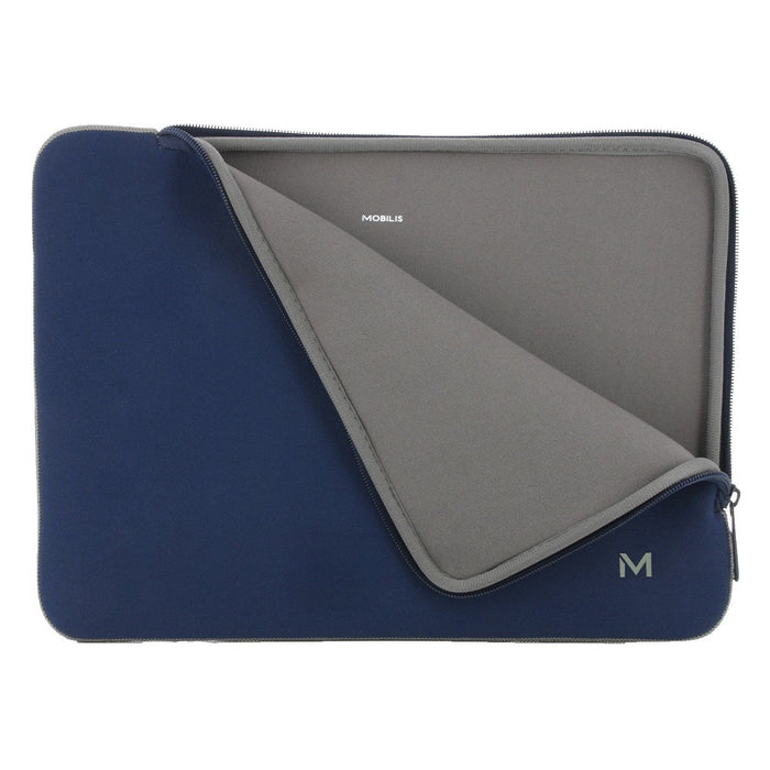 EAN 3700992529844 - Mobilis 049021 maletines para portátil 35,6 cm (14") Funda Azul, Gris imagen 1