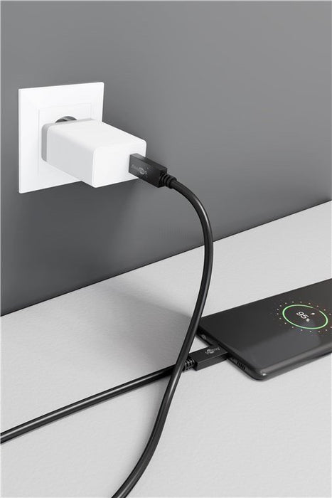 EAN 4040849492549 - Wentronic 49254 cable USB USB 3.2 Gen 2 (3.1 Gen 2) 1 m USB C Negro imagen 3