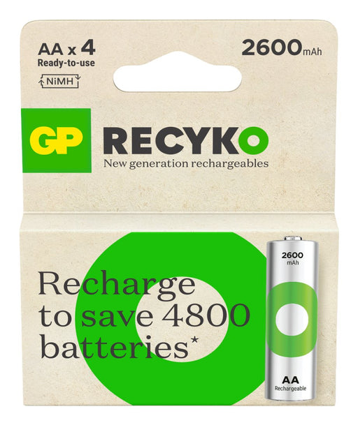 EAN 4891199223129 - GP Batteries ReCyko Pro GPRCK260AA129C4 pila doméstica Batería recargable AA Níquel-metal hidruro (NiMH) imagen 1