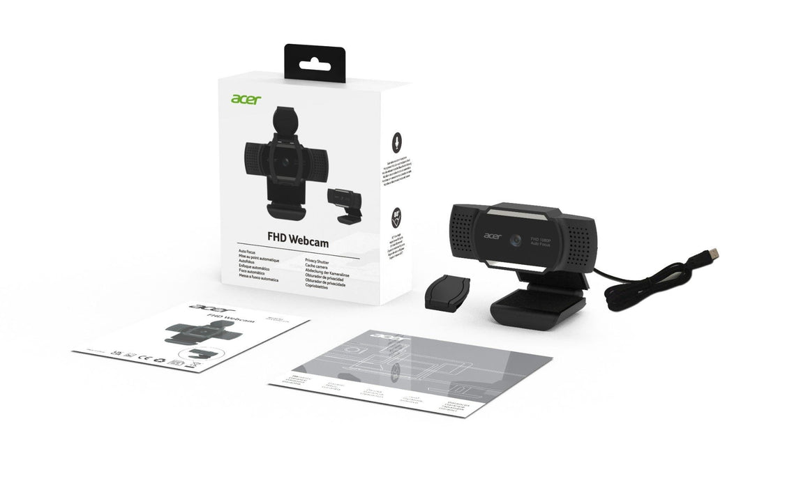 EAN 4712842946724 - Acer HP.EXPBG.019 cámara web 2 MP 1920 x 1080 Pixeles USB Negro imagen 9