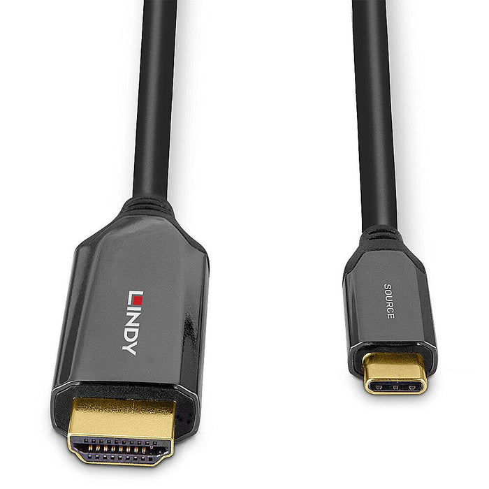 EAN 4002888433679 - Lindy 43367 adaptador de cable de vídeo 1 m USB Tipo C HDMI tipo A (Estándar) Negro imagen 4