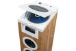 EAN 3499550388886 - Thomson DS121CD sistema de audio para el hogar Torre de sonido para uso doméstico 10 W Blanco, Madera imagen 2