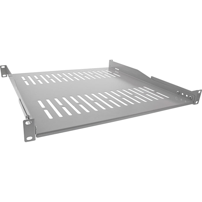 Inline® 19" Shelf, 450mm, 50kg, 1u, Ral 7035 Gris