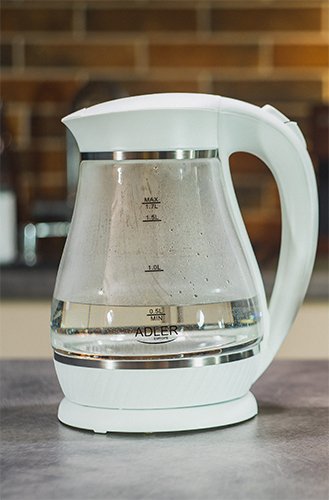 EAN 5902934830966 - Adler AD 1274 tetera eléctrica 1,7 L 2200 W Transparente, Blanco imagen 3