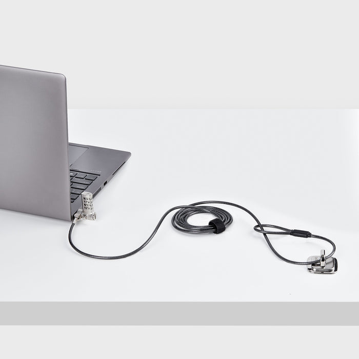 EAN 0065030899819 - StarTech.com UNIVC4D-LAPTOP-LOCK cable antirrobo Negro, Plata imagen 5