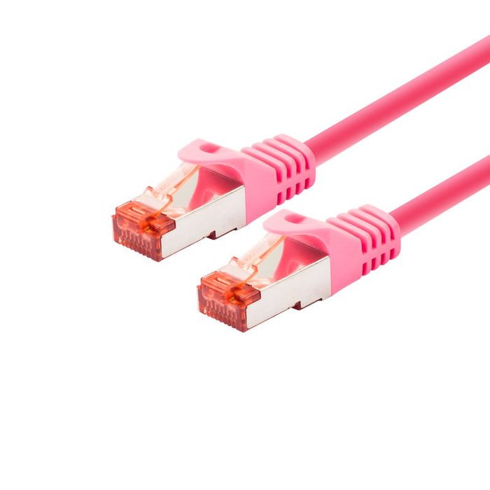 EAN 5420016857095 - LOGON TCR66SS0025M cable de red Magenta 0,25 m Cat6 S/FTP (S-STP) imagen 1