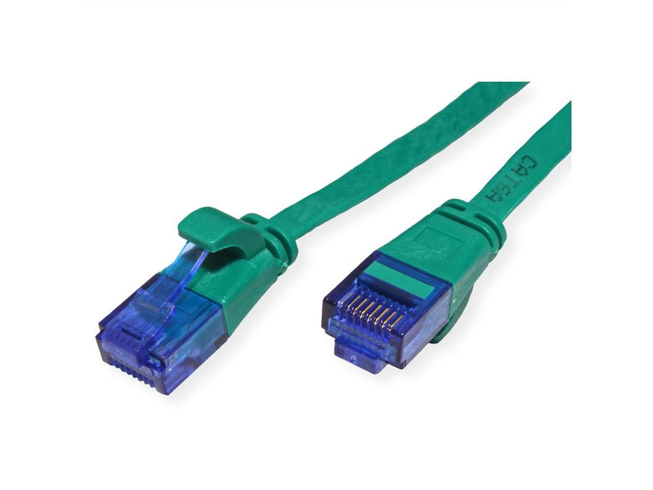 Value Cable De Red Cat.6a (Class Ea) Utp, Extra-Flach, Grn, 1,5 M