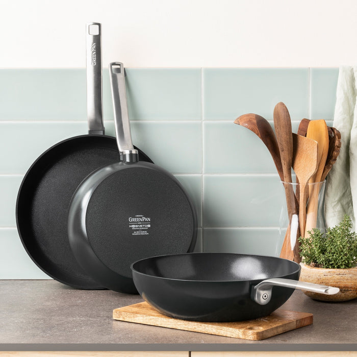 Greenpan Evolution Wok 28cm Schwarz