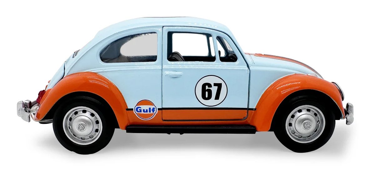 Jamara Volkwagen Beetle 1967 1:28 Azul Claro 3+