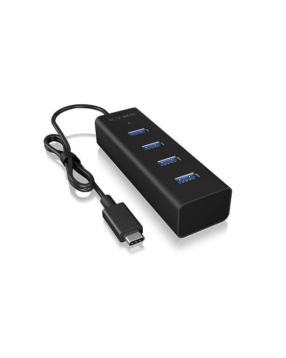 EAN 4250078165880 - ICY BOX IB-HUB1409-C3 USB 3.2 Gen 1 (3.1 Gen 1) Type-C 5000 Mbit/s Negro imagen 2