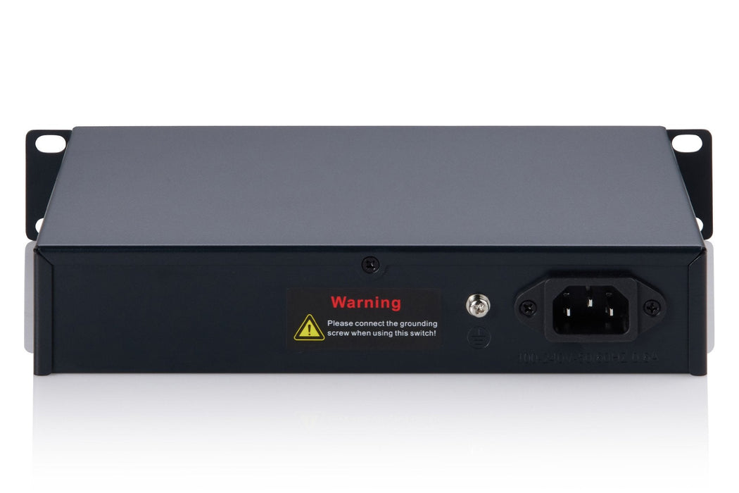 Digitus Switch 8-Port 10" Gigabit Unmanaged 80w Poe+ Negro