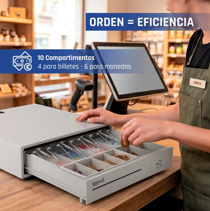 EAN 8435364315316 - iggual IRON-10W Cajón de efectivo electrónico imagen 16