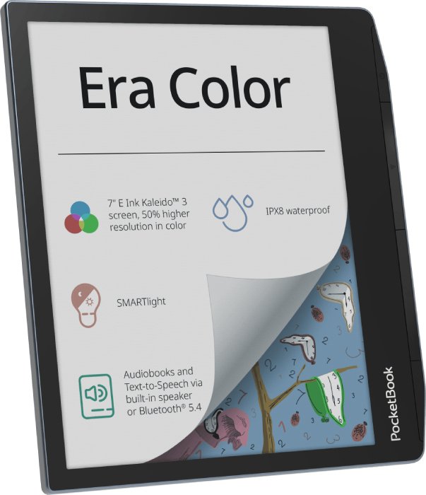 EAN 7640152096655 - PocketBook Era Color lectore de e-book Pantalla táctil 32 GB Wifi Negro, Azul claro imagen 3