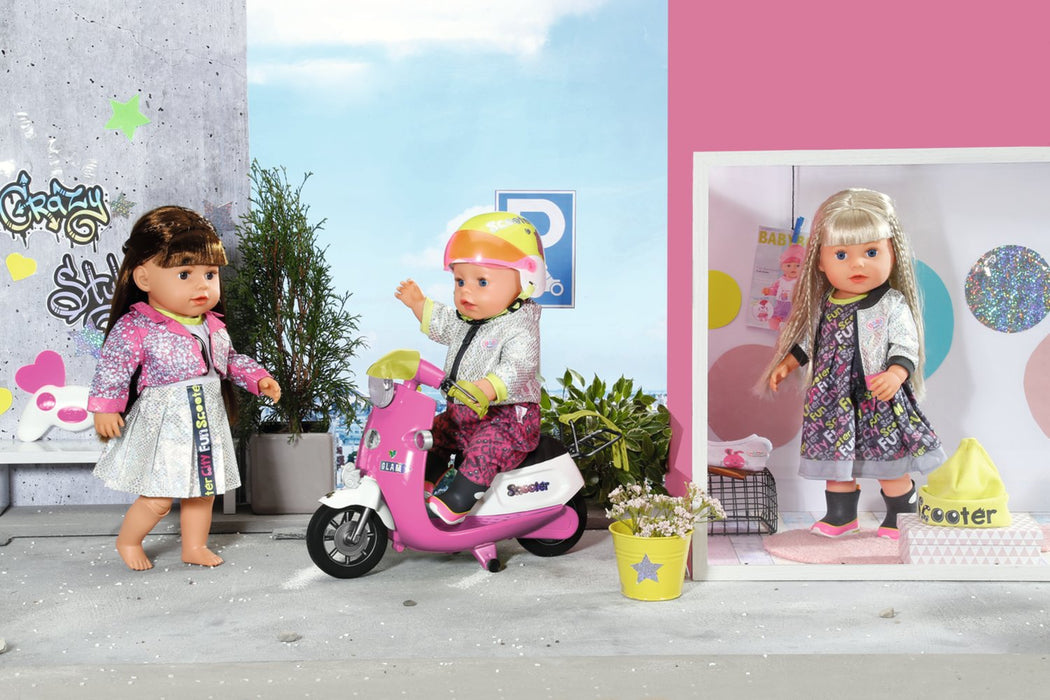 EAN 4001167830215 - BABY born City Deluxe Scooter Combo Scooter de muñeca imagen 12
