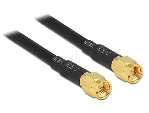 EAN 4043619888931 - DeLOCK 88893 cable coaxial LMR195 10 m SMA Negro imagen 1