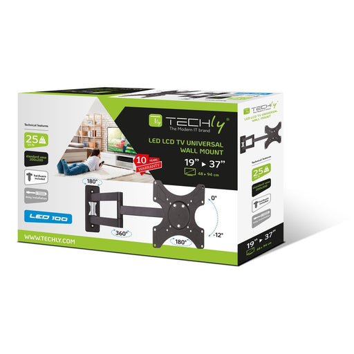 EAN 8057685301450 - Techly ICA-LCD 2903 soporte para TV 94 cm (37") Negro imagen 2