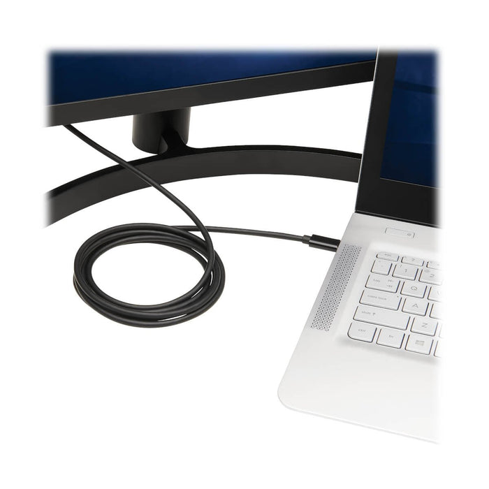 Usb-C To Displayport Bi-Directional Active Adapter Cable M M 4k 60 Hz Hdr Locking Dp Connector 6 Ft. 1.8 M