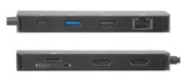 EAN 8719214473556 - CLUB3D CSV-2552 hub de interfaz USB Tipo C 5000 Mbit/s Negro imagen 4