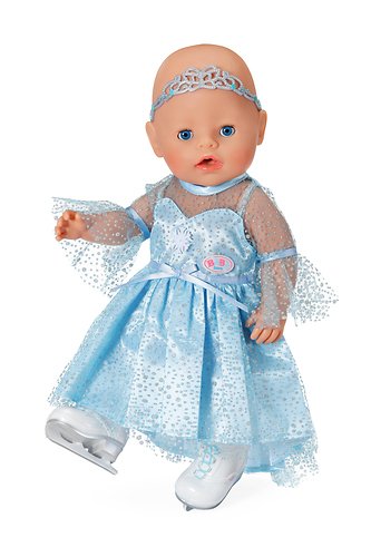 Zapf Creation Baby Born® Set Princesa De Hielo 43cm, Accesorios Para Muñecas 840535