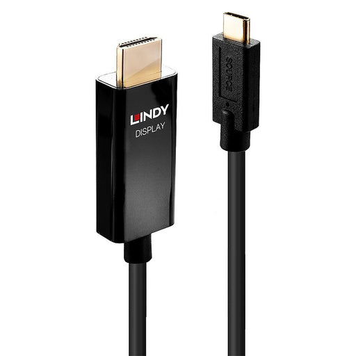 EAN 4002888432924 - Lindy 43292 adaptador de cable de vídeo 2 m USB Tipo C HDMI tipo A (Estándar) Negro imagen 1