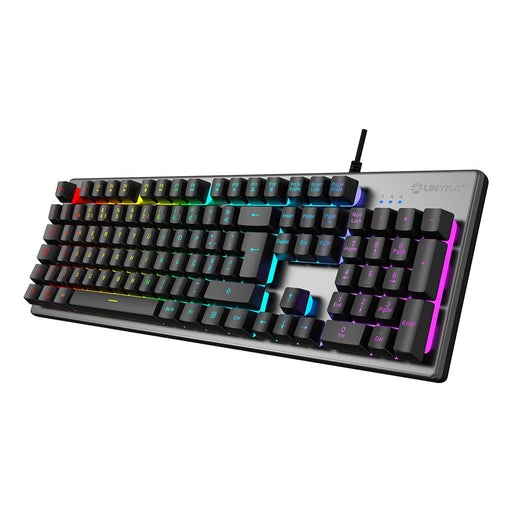 EAN 6974560220236 - UNYKAch UK505450 teclado Juego USB QWERTY Portugués Gris imagen 1