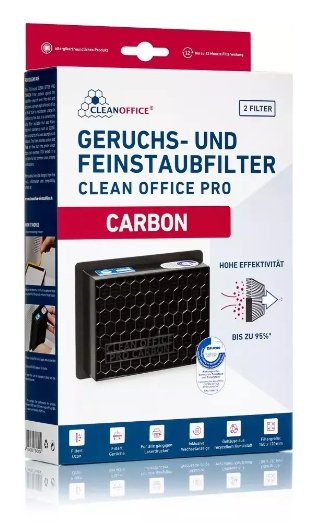 EAN 4004060840404 - CleanOffice 16/840.40.40 accesorio o pieza de recambio para impresora/escáner Filtro de salida 2 pieza(s) imagen 1