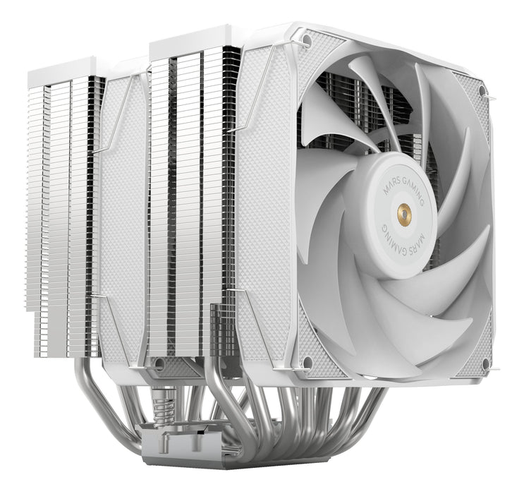 EAN 8435693109341 - Mars Gaming MCPU-XU9W Procesador Refrigerador de aire 12 cm Blanco 1 pieza(s) imagen 1