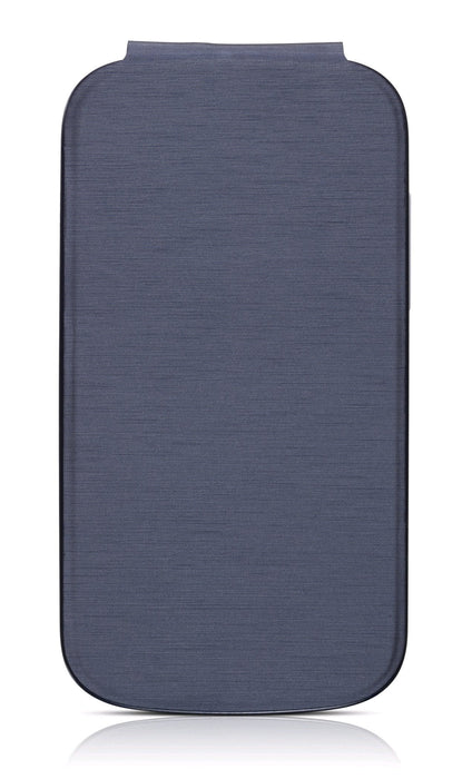 Protector Funda Flip Cover Alcatel C3 Grey