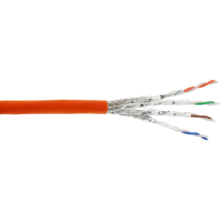 Inline® Installation Cable S/Ftp Pimf Cat.7a Awg23 1200mhz Halogen Free Naranja 300m
