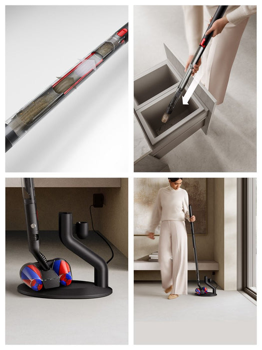 Dyson Pencilvac Fluffycones - Stabstaubsauger - Schwarz, Grau