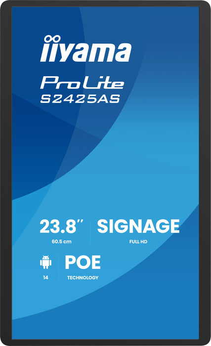 EAN 4948570127184 - iiyama ProLite S2425AS-B1P Pantalla plana para señalización digital 60,5 cm (23.8") LCD Wifi 500 cd / m²  imagen 2