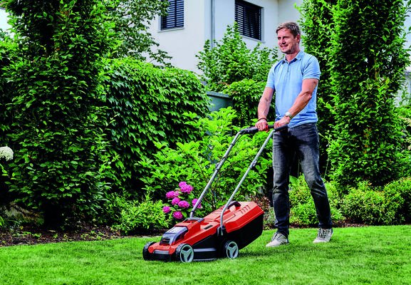 Cortacésped Einhell Ge-Cm 18/32 Li-Solo De Empuje A Gasolina Batería Negro, Rojo Rojo/Negro, Cortacésped De Empuje A Gasolina, 180 M², 32 Cm, 30 Cm, 70 Cm, 25 L