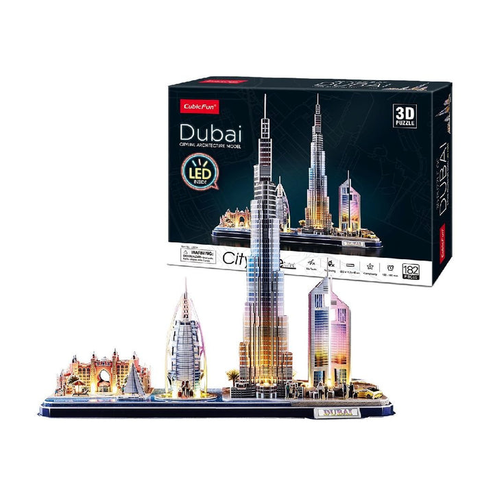 EAN 6944588205232 - CubicFun 2010329 puzzle Puzle 3D 182 pieza(s) Edificios imagen 1
