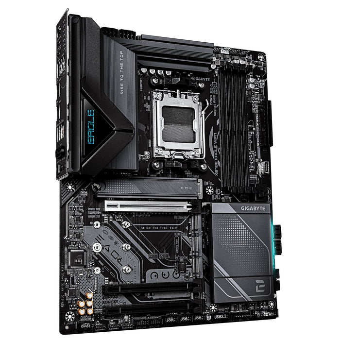 Gigabyte X870e Eagle Wifi7 Am5 4xddr5 Hdmi Dp 4xm.2