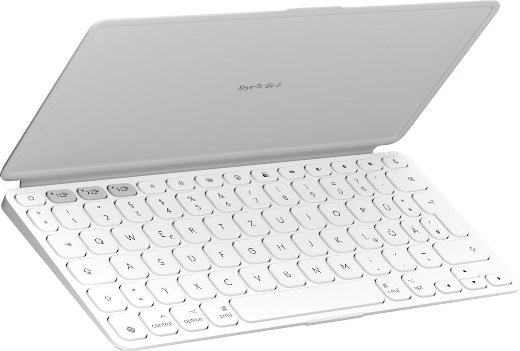 EAN 5099206126008 - Logitech 920-013005 teclado para móvil QWERTZ Alemán Bluetooth Blanco imagen 1