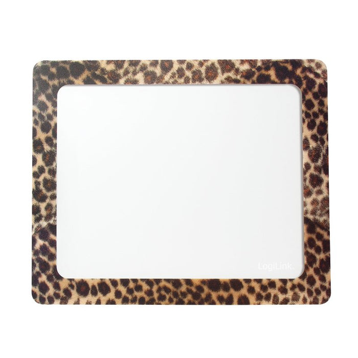 Logilink Alfombrilla De Ratón Fotorahmen "Leopard Design" Extra Fino