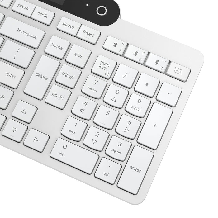 Teclado Lenovo 800 Auto-Carregável Bt Blanco